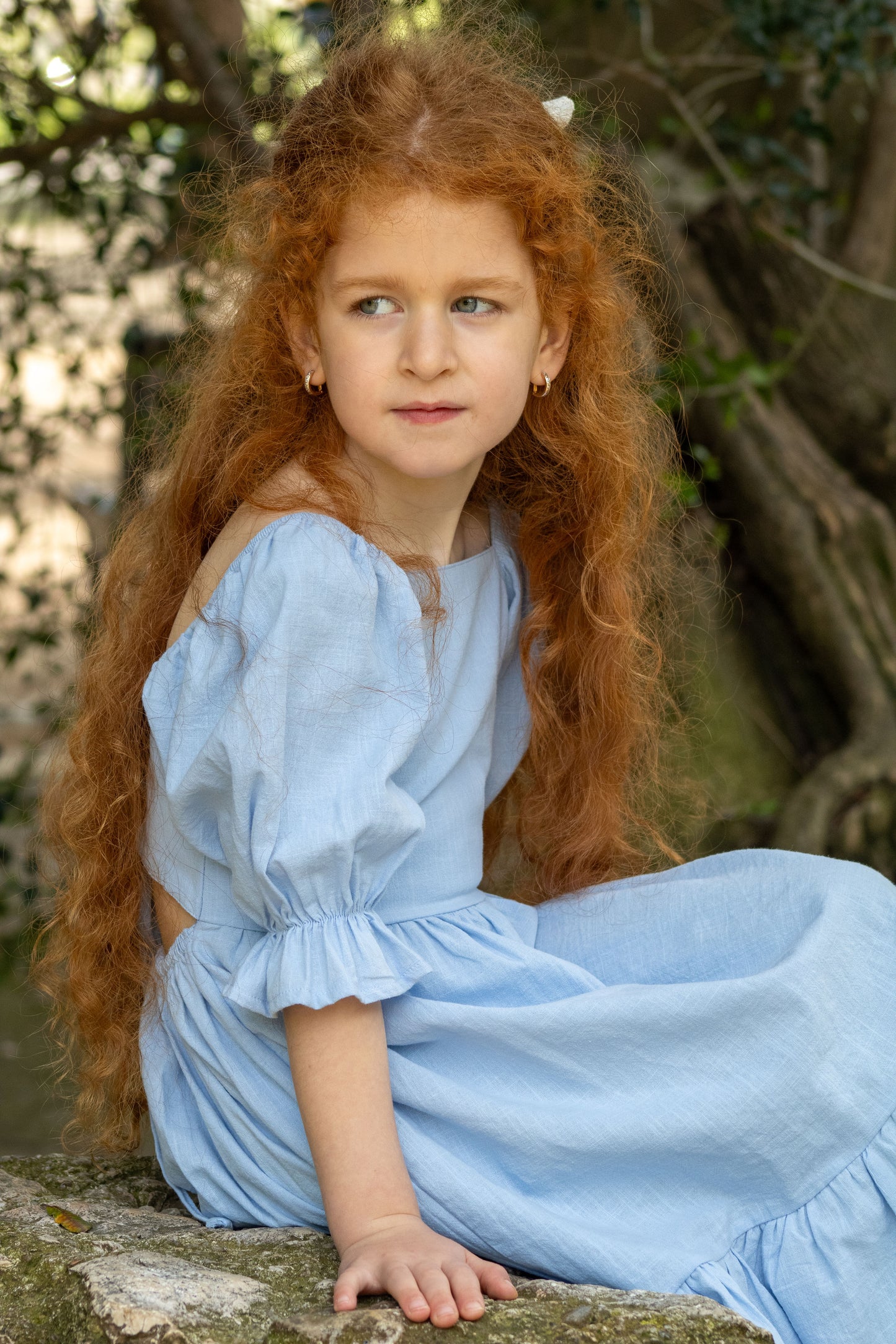 Robe bleu ciel