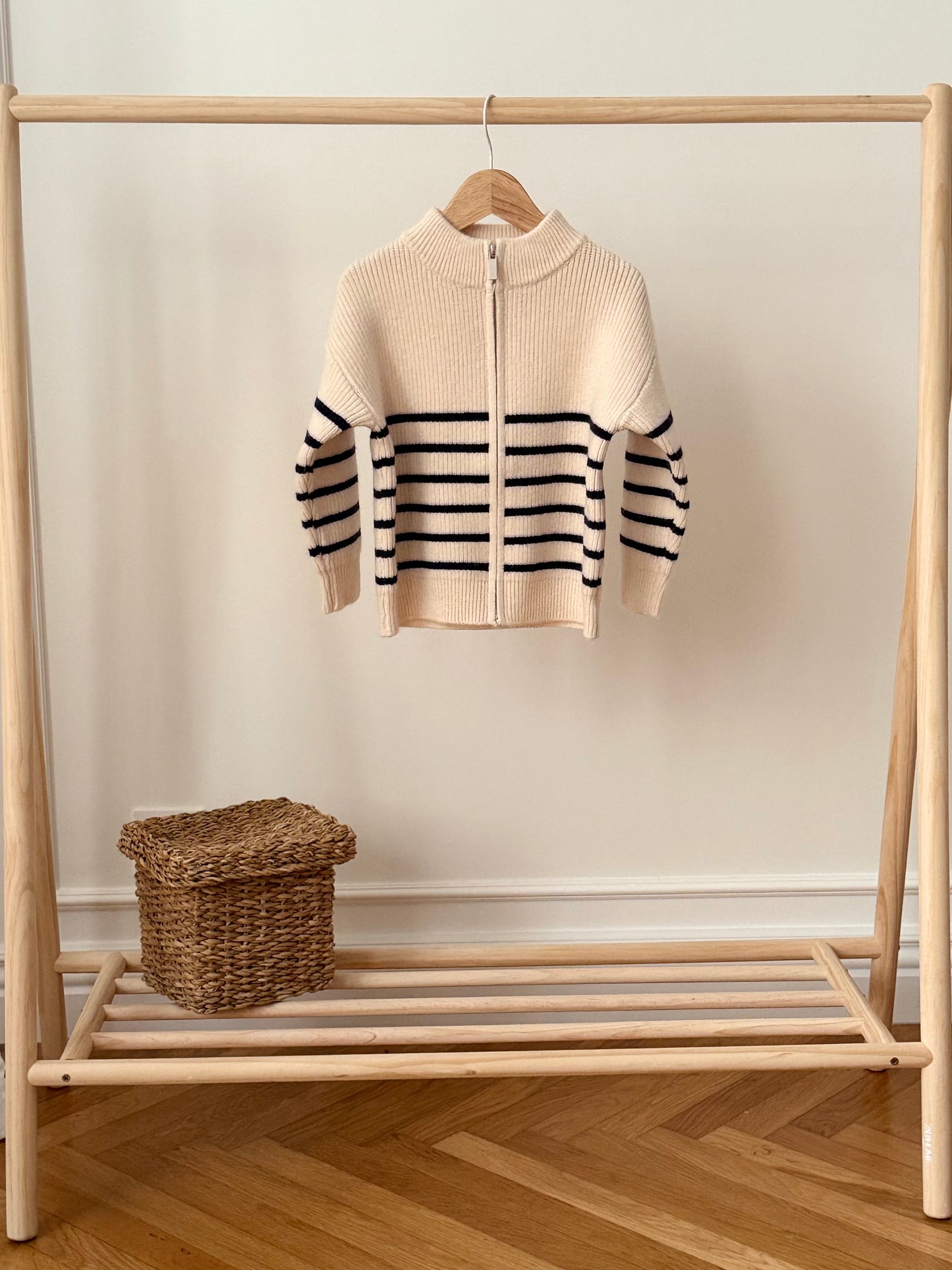 Gilet zippé en maille