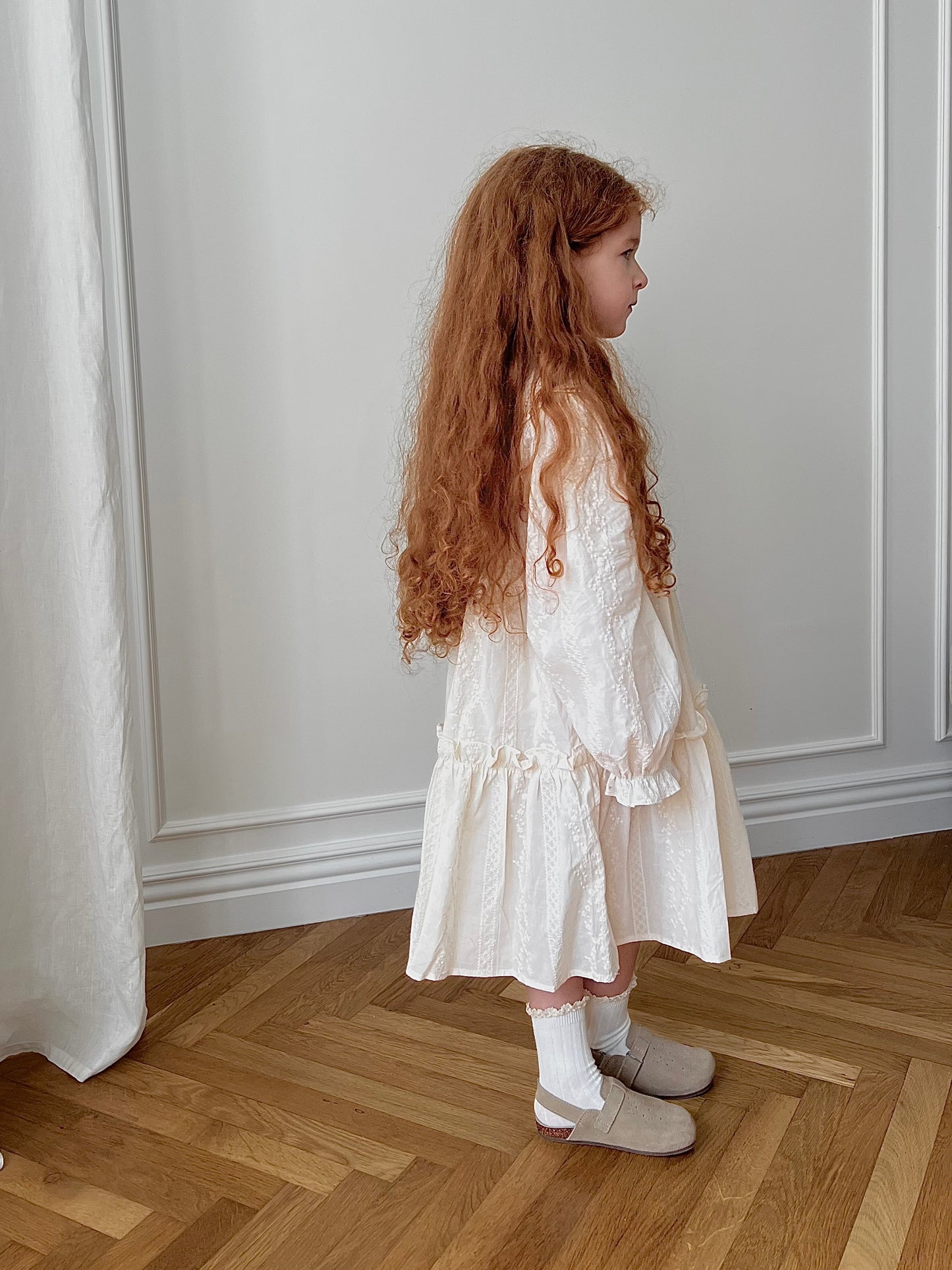 Robe bohème en dentelle