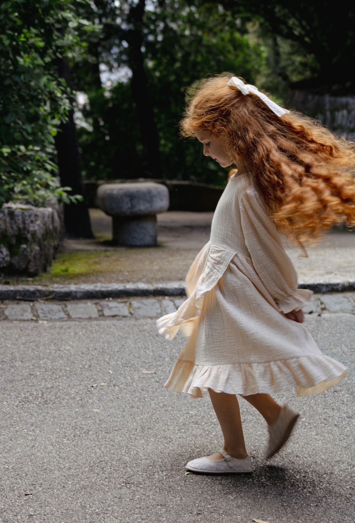 Robe à volants