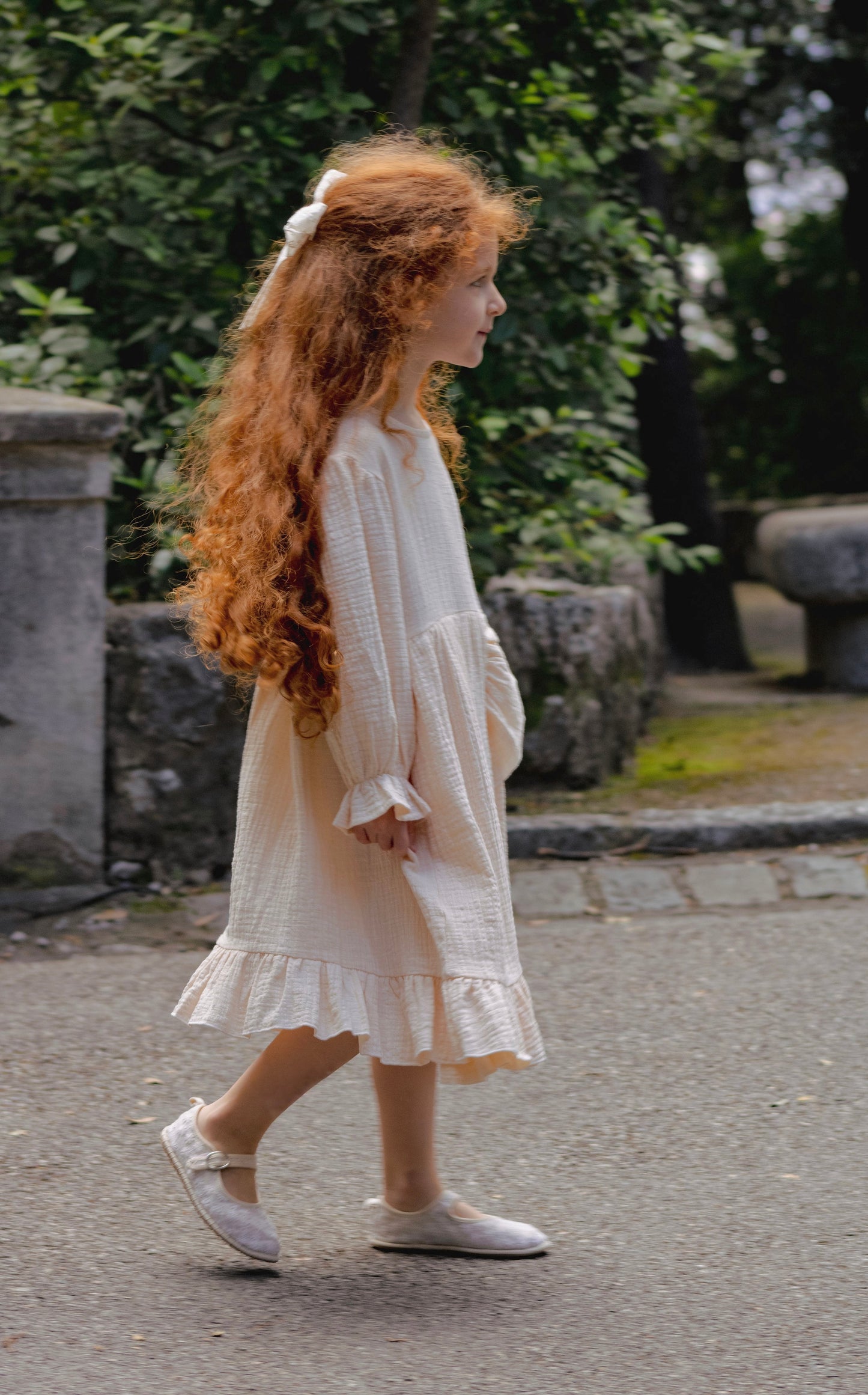 Robe à volants