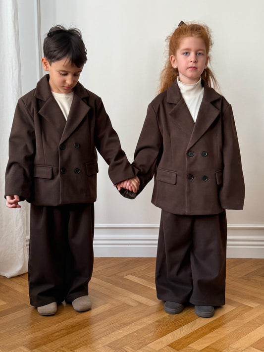 Ensemble blazer & pantalon oversize