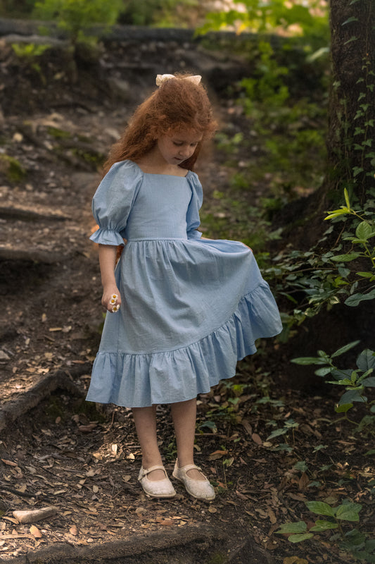 Robe bleu ciel