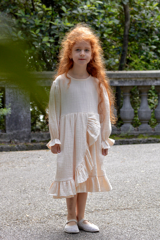 Robe à volants